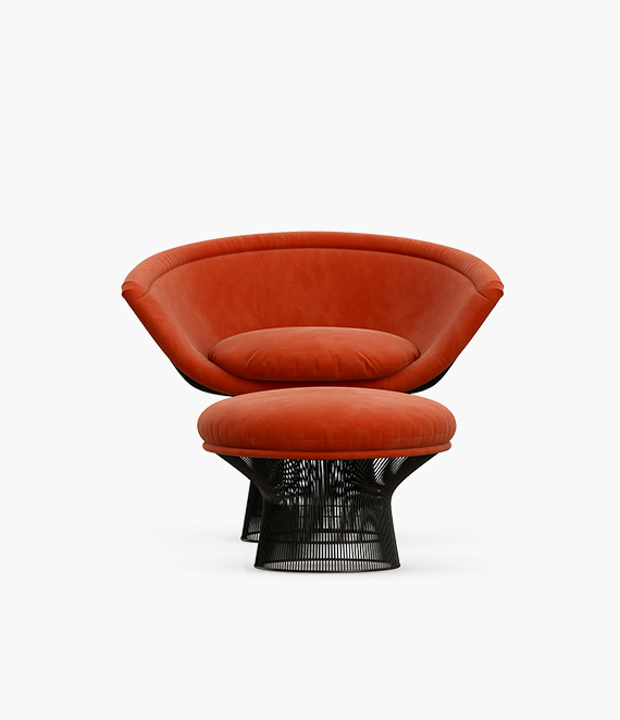 Chair and footrest set